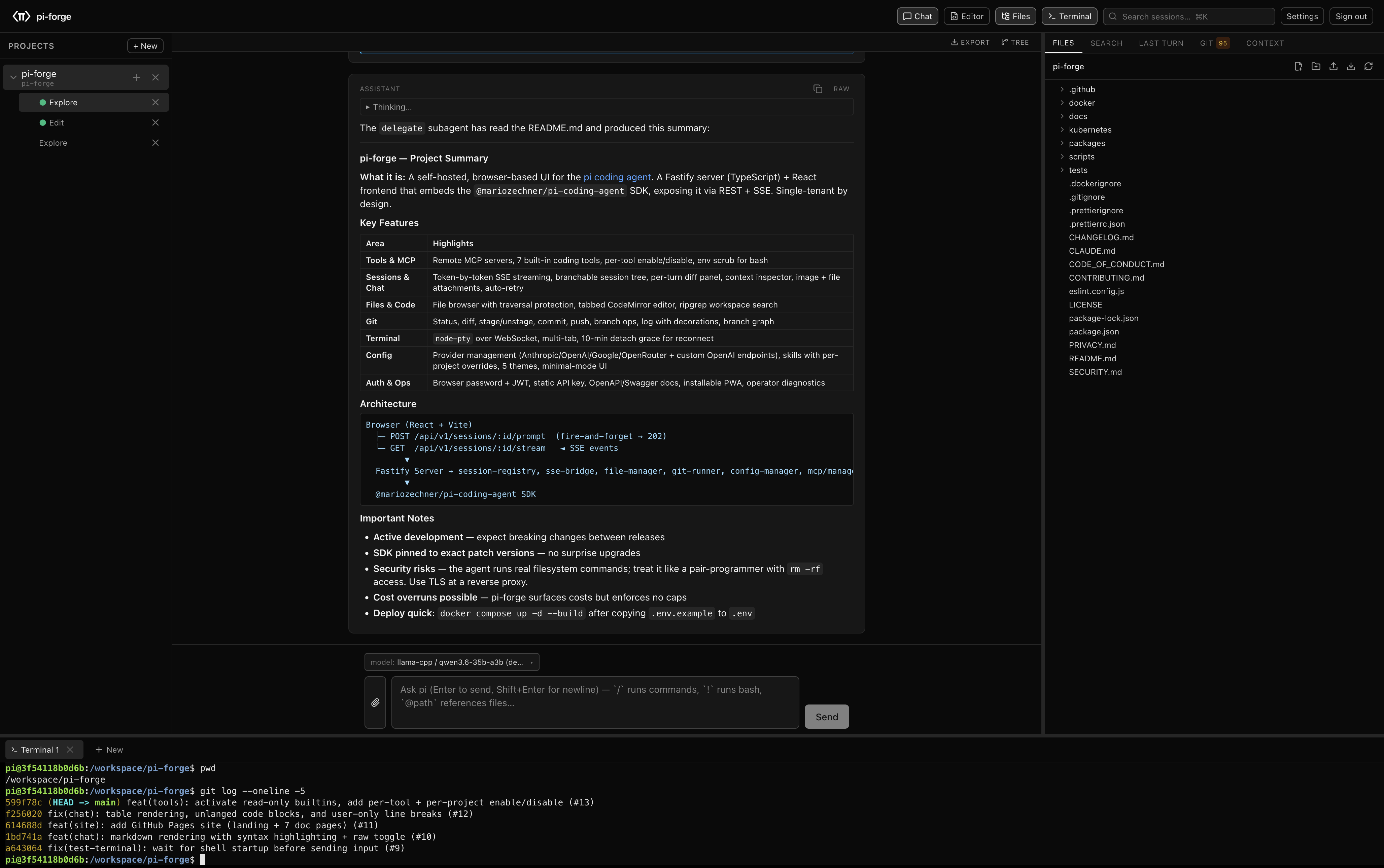 pi-forge overview